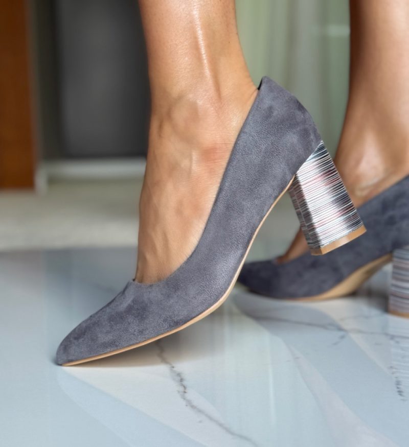 Pantofi Ferne Gri
