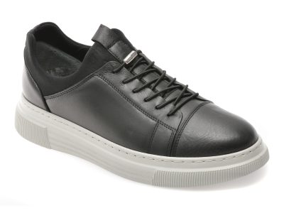 Pantofi GRYXX negri, BS3810, din piele naturala