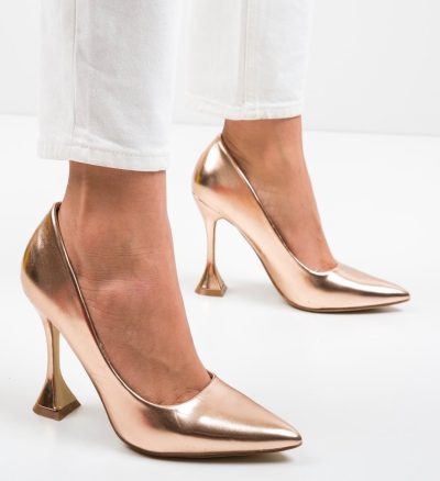 Pantofi Lena Bronz