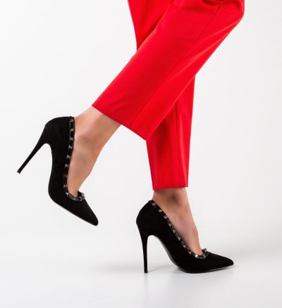 Pantofi Luvea Negri 2