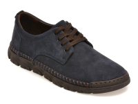 Pantofi OTTER bleumarin, DD1106, din nabuc