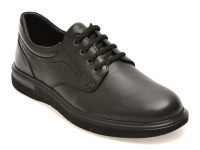 Pantofi OTTER negri, 2804, din piele naturala