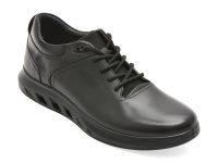Pantofi OTTER negri, 321809, din piele naturala