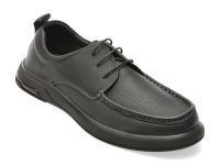 Pantofi OTTER negri, 97791, din piele naturala