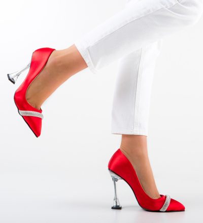 Pantofi Skyan Rosii