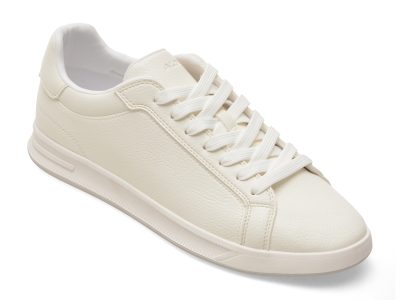 Pantofi sport ALDO albi, JEREMIE 100, din piele ecologica