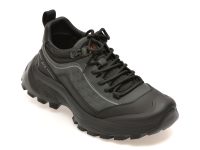 Ghete BITE THE BULLET negre, 86560, din piele naturala