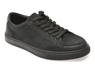 Pantofi sport EPICA negri, 1298, din piele naturala
