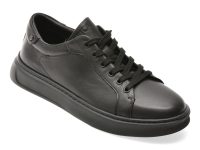 Pantofi sport EPICA negri, 59960, din piele naturala