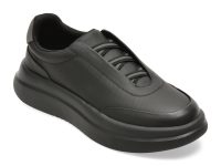 Pantofi sport EPICA negri, 6006, din piele naturala
