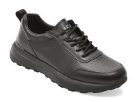 Pantofi sport EPICA negri, 63026, din piele naturala