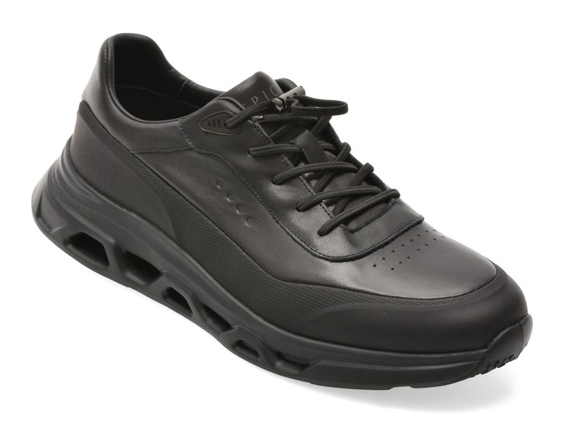 Pantofi sport EPICA negri, 821605, din piele ecologica