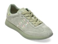 Pantofi sport EPICA verzi, 615908, din nabuc
