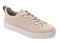 Pantofi sport GEOX bej, U655KA, din piele intoarsa