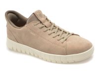 Pantofi sport GEOX bej, U65MAA, din piele intoarsa