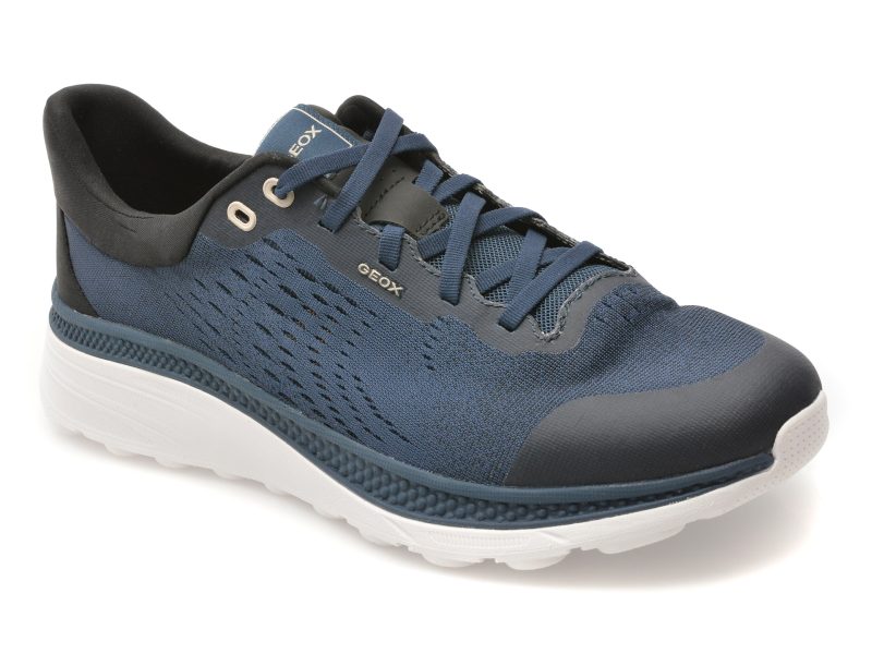 Pantofi sport GEOX bleumarin, U65HUB, din material textil