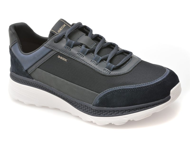 Pantofi sport GEOX bleumarin, U65HUC, din material textil