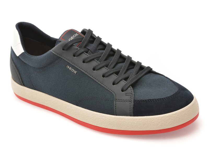 Pantofi sport GEOX bleumarin, U65LSF, din material textil