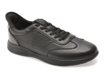 Pantofi sport GEOX negri, U65MWA, din piele naturala