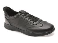 Pantofi sport GEOX negri, U65MWA, din piele naturala
