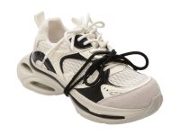 Pantofi sport GRYXX alb-negru, 109, din material textil