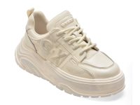 Pantofi sport GRYXX albi, 11028, din piele naturala