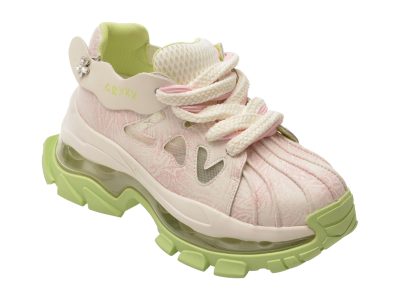 Pantofi sport GRYXX albi, 2027, din piele naturala