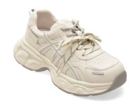 Pantofi sport GRYXX albi, Q3678, din piele naturala