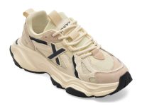 Pantofi sport GRYXX bej, Y508, din material textil si piele naturala