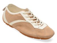 Pantofi sport GRYXX bej, 60081, din piele intoarsa