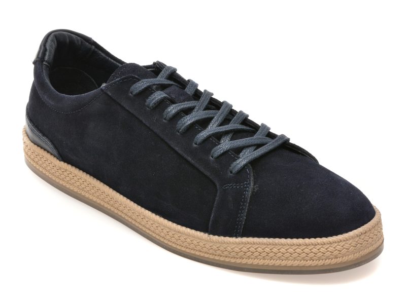 Pantofi GRYXX bleumarin, 26Y35, din piele intoarsa