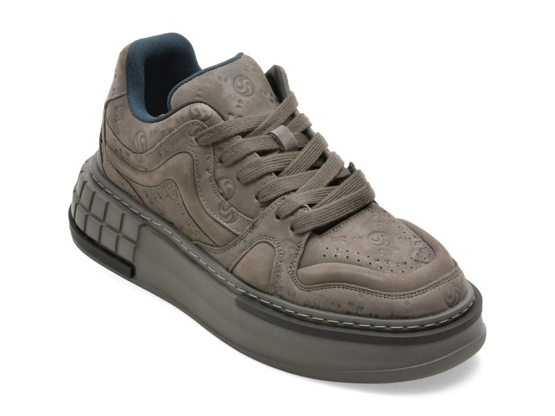 Pantofi sport GRYXX gri, 2870, din piele naturala
