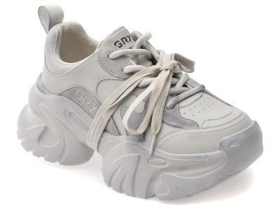 Pantofi sport GRYXX gri, 57015, din piele naturala