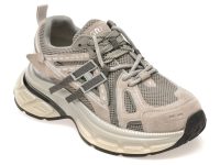 Pantofi sport GRYXX gri, 8891, din material textil si piele naturala