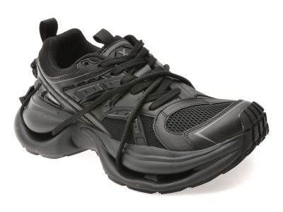Pantofi sport GRYXX negri, 2365, din material textil