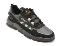 Pantofi sport GRYXX negri, 28186, din piele ecologica