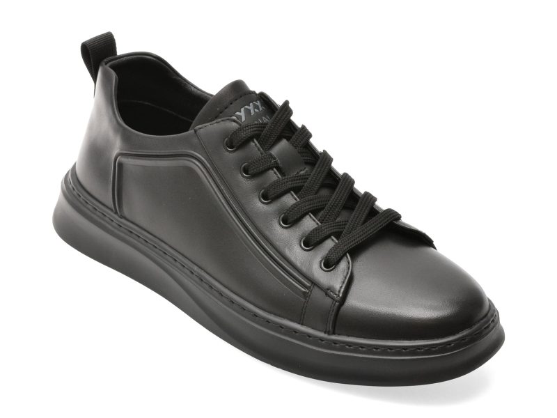 Pantofi sport GRYXX negri, 300166, din piele naturala