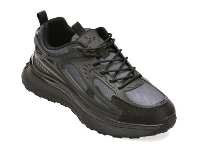 Pantofi sport GRYXX negri, 33398, din piele ecologica