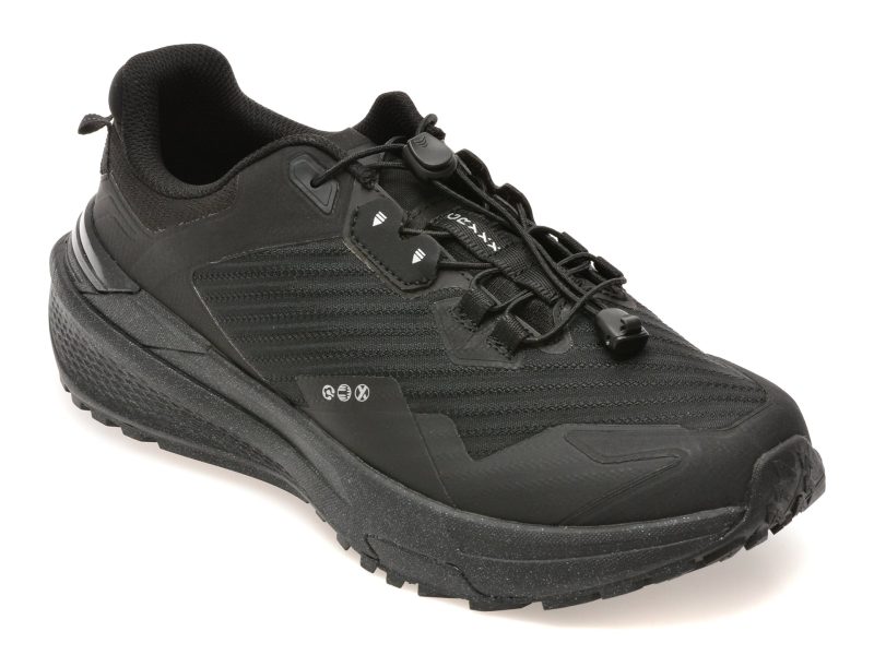 Pantofi sport GRYXX negri, 35808, din material textil