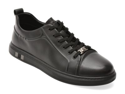 Pantofi sport GRYXX negri, 5623, din piele naturala