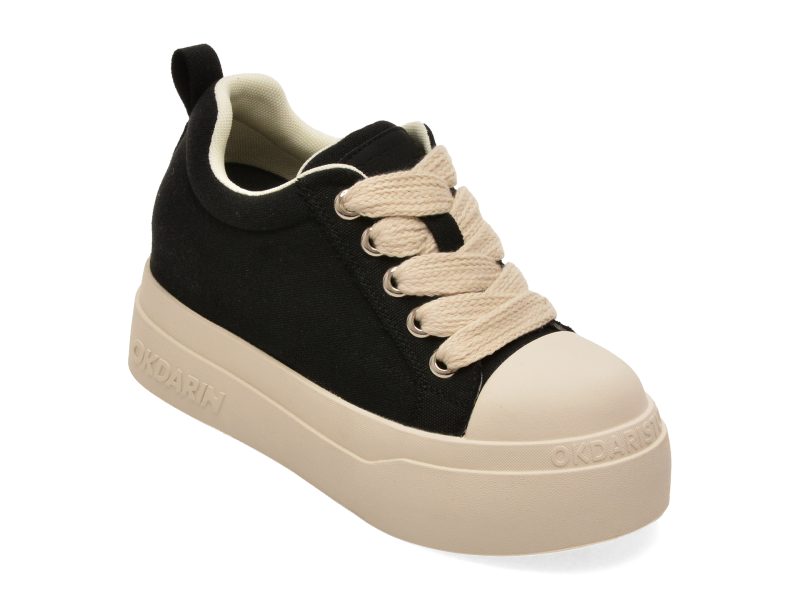 Pantofi sport GRYXX negri, 58142, din material textil