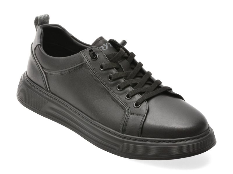 Pantofi sport GRYXX negri, 59716, din piele naturala