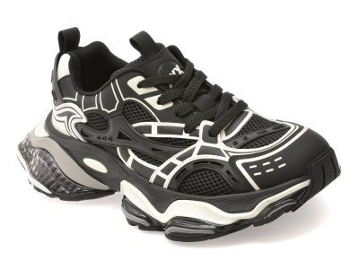 Pantofi sport GRYXX negri, 66601, din material textil