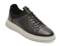 Pantofi GRYXX negri, BS3810, din piele naturala