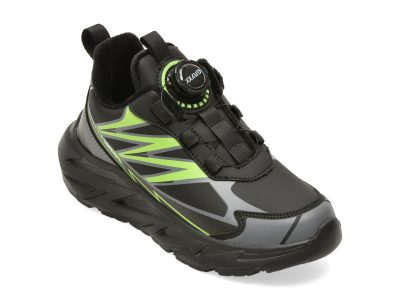 Pantofi sport GRYXX negri, WD012, din piele ecologica