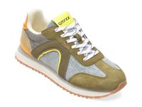Pantofi sport GRYXX verzi , 24294, din material textil si piele naturala