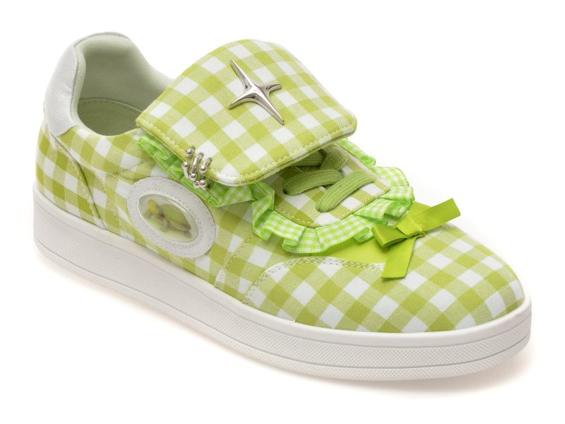 Pantofi sport GRYXX verzi, QS925, din material textil