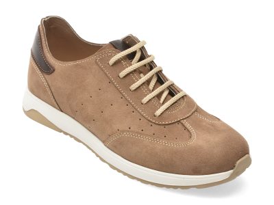 Pantofi sport OTTER gri, 2250, din piele intoarsa
