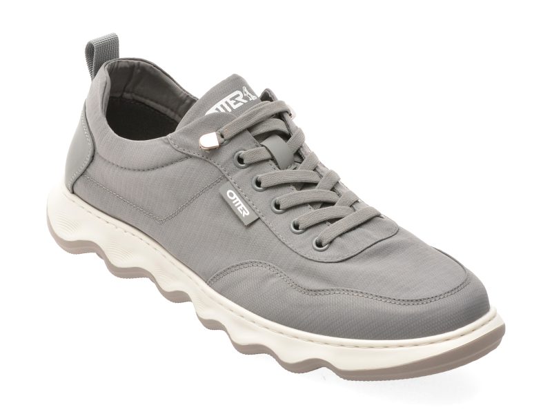 Pantofi sport OTTER gri, 5208, din material textil
