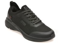 Pantofi sport OTTER negri, 30359, din material textil